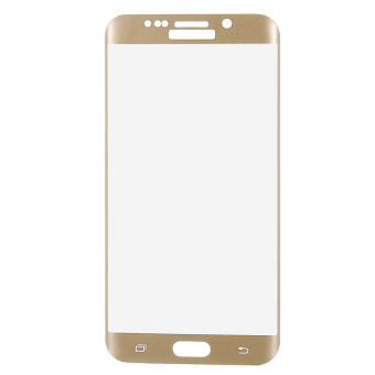 VAKIND Pelindung layar kaca temper untuk Samsung Galaxy S6 Edge Plus (emas)