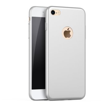 NingMao Smoothly Shield Skin Shockproof Ultra Thin Slim Full Body Protective Scratch Resistant Case for iPhone 6/6s (Silky Silver) - intl
