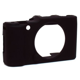 Icantiq Silicon Case Camera For Fujifilm X-M1/ XM1 / X-A1 / XA1 / X-A2 / XA2 Rubber Case Camera/ Jelly Case kamera - Hitam