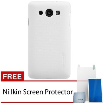 Nillkin Original Lg L60 X145 Super Hard Case Frosted Shield - Putih + Gratis Anti Gores