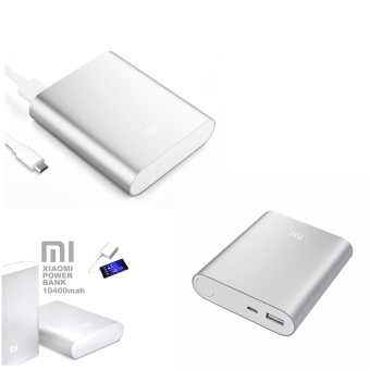 Xiaomi Powerbank 10400mAh - Silver Original