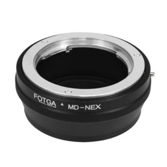 2pcs*Fotga Adapter for Minolta MD MC Lens to Sony NEX E Mount Camera (Black)