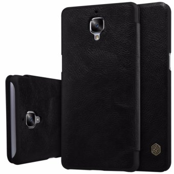 Nillkin Qin Series Leather case for Oneplus 3 / 3T - Hitam