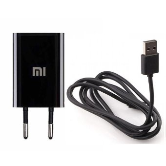 OEM Charger & Micro USB Cable For Xiaomi - Hitam