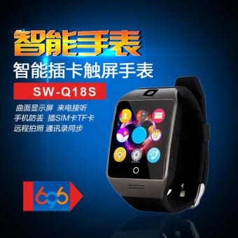 2*pcsQ18/Q18S/APRO/DZ09 smart watch mobile phone Bluetooth headset QQ WeChat SIM/ TF Card - intl