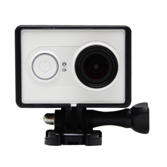 OEM Plastic Side Frame for Xiaomi Yi Action Camera - Hitam
