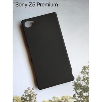 Hardcase Case Sony Z5 Premium Polos Hitam Casing Bahan Plastik Keras
