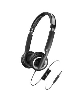 Sennheiser PX 200-II i Lightweight Supra-Aural Headphones with 3 Button Contr