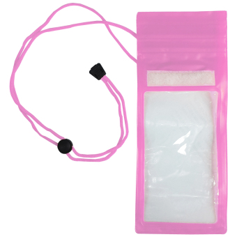 Universal Waterproof Universal Case Bag Untuk Smartphonei 3.5 inchi-6 inchi - Merah Muda