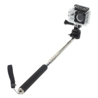 21.5cm Extendable Handheld Selfie Monopod for SJCAM Cameras and GoPro Action Cameras (Black)
