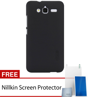 Nillkin Huawei Ascend GX1 Super Frosted Shield Hard Case Origianl - Hitam + Gratis Nillkin Screen Protector