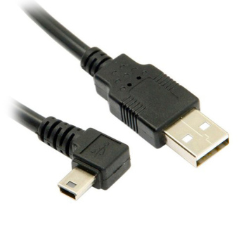 CY U2-057-RI-1.8M Mini USB B Type Male Right Angled 90 Degree toUSB 2.0 Male Data Cable (1.8m) - intl