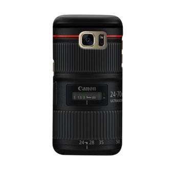 Indocustomcase Canon Tele Len Camera Casing Case Cover For Samsung Galaxy S7