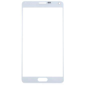 TimeZone Outer Glass Lens Touch Screen Protective Cover with Repair Tools for Samsung Note 4 (White)