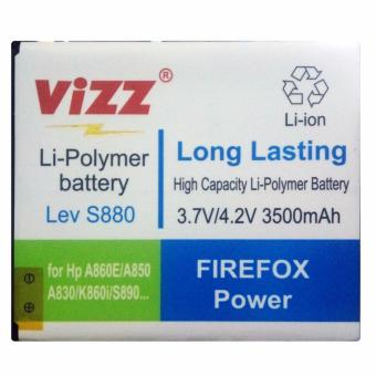 Vizz Battery for Lenovo S880 / K860i / S890 - Double Power - 3500mAh