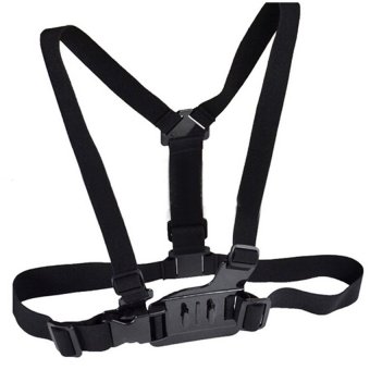 OEM Chest Harness Belt Strap + J Hook Mount for GoPro / Xiaomi / SJCAM / Brica & Action Camera