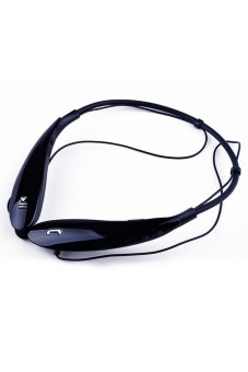 Moonar Nirkabel Bluetooth Stereo Headset Headphone Earphone Olahraga (Hitam)