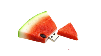 niceEshop High Quality 4 GB Watermelon Shape USB Flash Drive (Red)