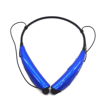 Headset Casing Earphone Bluetooth Earphone untuk LG HBS-750 (Biru) - intl