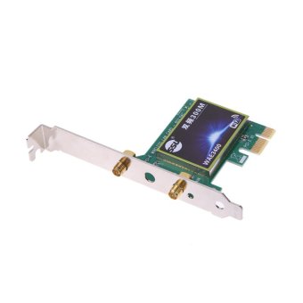 PCI-E Dual Frequency 2.4G/5G 300Mbps 300M 802.11b/g/n Wireless WiFi Card - intl