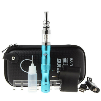 KIN Cloud Rookie Rokok Elektrik EGO X6 + Tas Peralatan Vape - Biru