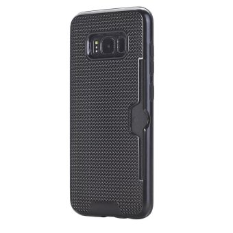 Diad Hybrid Heavy Duty Shockproof Stand Flip Case Cover For Samsung S8 - intl
