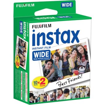Fujifilm Refill Instax Wide Film Twinpack Plain - 20 Lembar