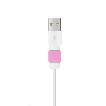 Unomax Cable / Cord Line / Lightning iPhone Protector - Pink