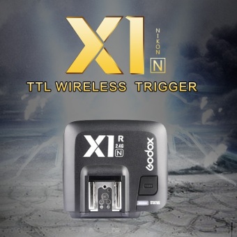 Godox X1N-R 2.4GHz TTL Wireless Flash Speedlite Trigger Receiver for Nikon Cameras