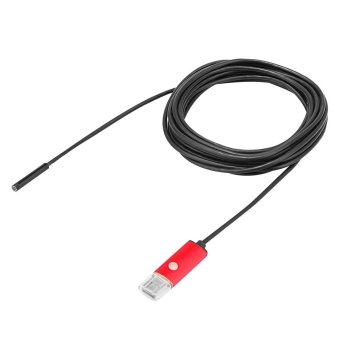 2M AN99 5.5MM 2-in-1 USB Micro Connector Waterproof 6 LEDs Endoscope Borescope Inspection Wire Camera(...)(OVERSEAS) - intl