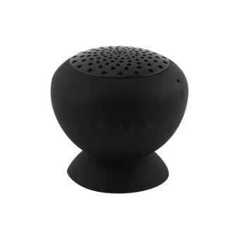 Mini Portable Waterproof Wireless Portable Mini Bluetooth Stereo Speaker With Mic(Black) - intl