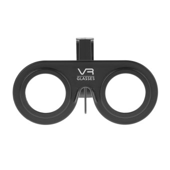 Mini Pocket Virtual Reality Glasses 3D VR Glasses for Android iOS Windows Smart Phones with 4.0 to 6.5 Inches Black - Intl