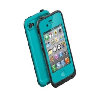 joyliveCY Protector Bumper Dirtproof Waterproof Shockproof Cover Case Plastic Hard for Apple Iphone 4 4S Grass Green