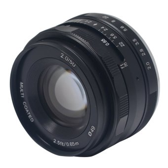 Meike 50mm f2.0 Large Aperture Manual Multi Coated Focus Lens Aps-Cfor Fujifilm Mirrorless Cameras X-a1 X-a2 X-e1 X-e2 X-e2s X-m1 X-t1X-t10 X-pro1 X-pro2