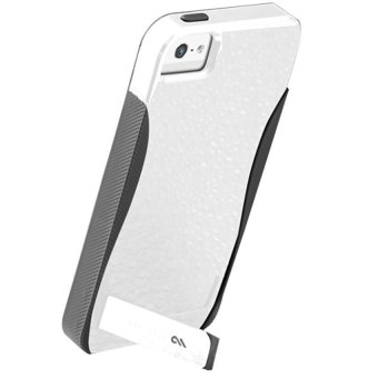 Case Mate POP! With Stand - iPhone 5 - White/Titanium Grey