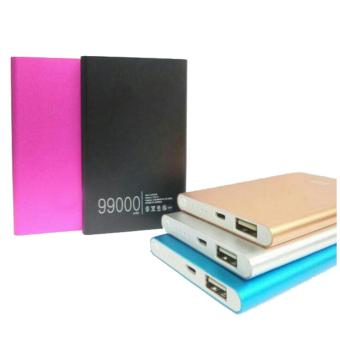 Powerbank Slim 99000 Mah 2 Pcs - Hitam dan Biru