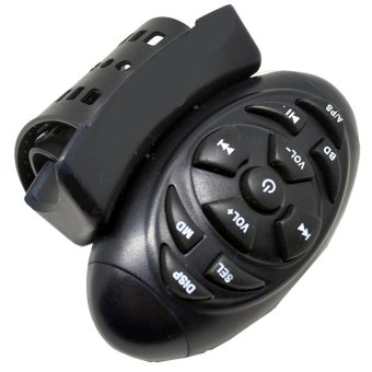 universal Steering Wheel Universal IR Remote Control For Car CD / DVD / TV / MP3 - MXK139 - Black