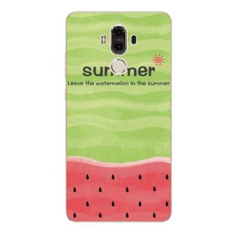 JL Huawei Mate 9-GR Cute Coloured Drawing Shatter-resistant All Covered Phone Case for Huawei Mate 9 (Green Red) - intl