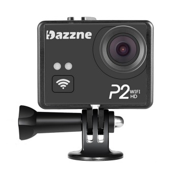 Dazzne Action Sports Camera 2.0 Inch TFT Screen Support HD 1080PWith WIFI APP Control C05 (Black)