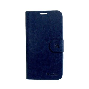 Panzer Leather Case Alvaro untuk Samsung Galaxy note 3/N 9000 - Biru Tua
