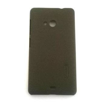 Nillkin Frosted Shield Hard Case Original untuk Nokia Lumia 550 - Coklat + Gratis Nillkin Screen Protector