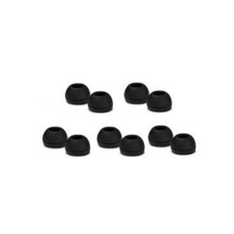 5 Pairs of Replacement Soft Soundproof Foam Ear Pads Cushions for Sennheiser CX Series (Black)