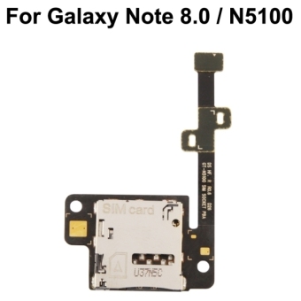High Quality Card Flex Cable for Samsung Galaxy Note 8.0 / N5100