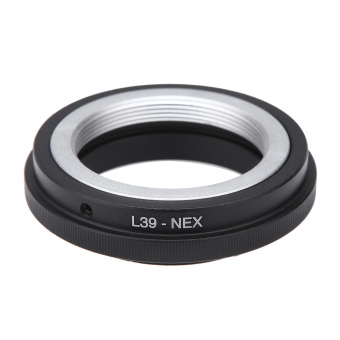 Andoer Adapter Mount Ring for Leica L39 Mount Lens to Sony NEX E Mount NEX-3 NEX-5 Camera (Black)