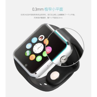 Factory direct sales A1/W8 smart phone watch foreign tradeexplosion Bluetooth positioning push QQ WeChat camera Watch - intl
