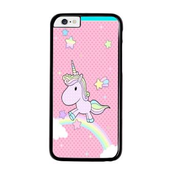 Case For Iphone7 Luxury Tpu Pc Dirt Resistant Hard Cover Pink Kawaii Cartoon Pink Funny - intl