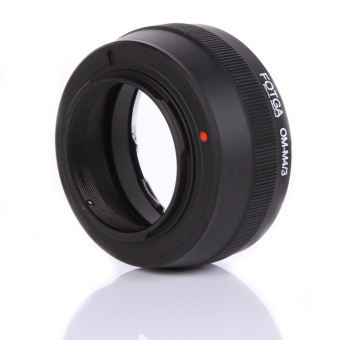 Fotga Adapter Ring Mount for Olympus OM Classic Manual Lens to Micro M4/3 Mount Camera Olympus Panasonic DSLR Camera (Black)