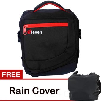 Eleven Tas Kamera 2 Lensa + Gratis Rain Cover