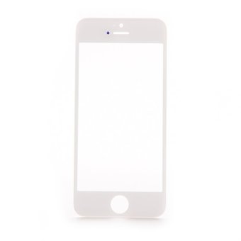 HomeGarden LCD Glass Screen Outer Lens Cover for iPhone 5/5s (White)