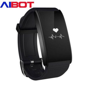 Aibot A58 Smart Band Waterproof Healthy Blood Pressure Oxygen Heart Rate Monitor Fitness Tracker New Smartband for IOS Android Phone - intl
